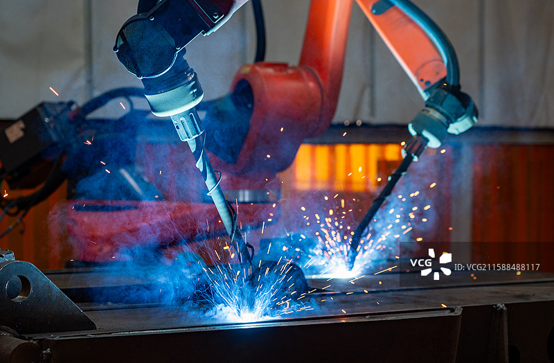 智能焊接机器人图片素材