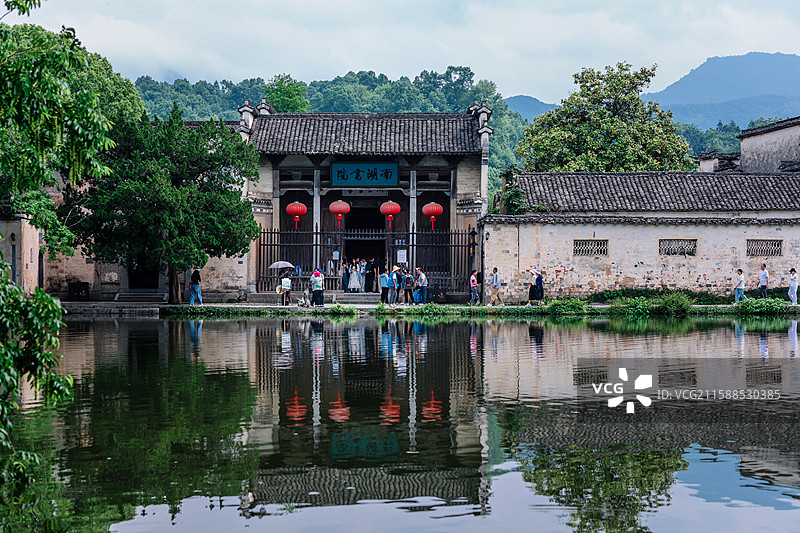 宏村南湖书院图片素材