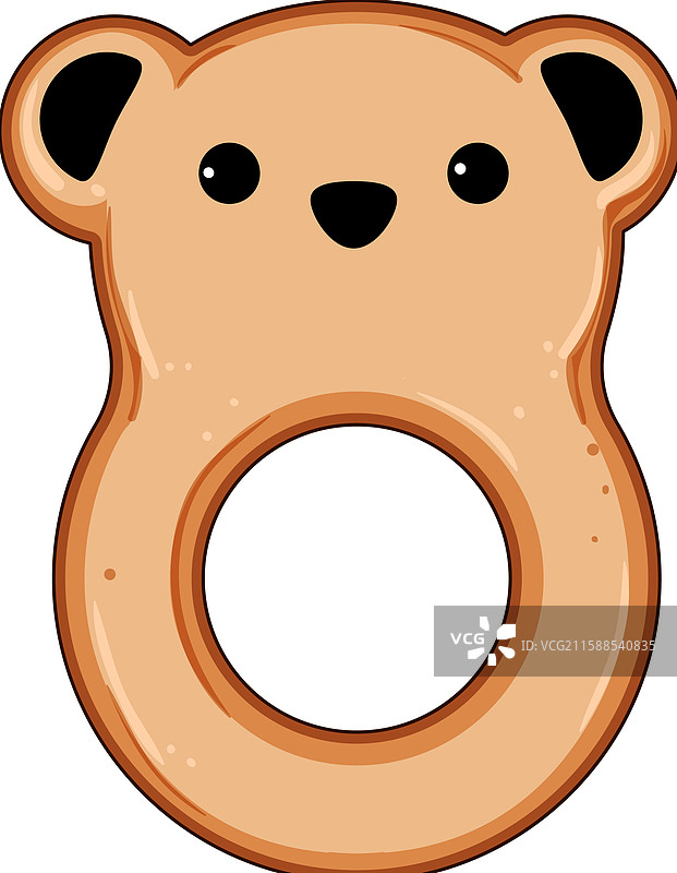 卡通BPA牙胶环图片素材