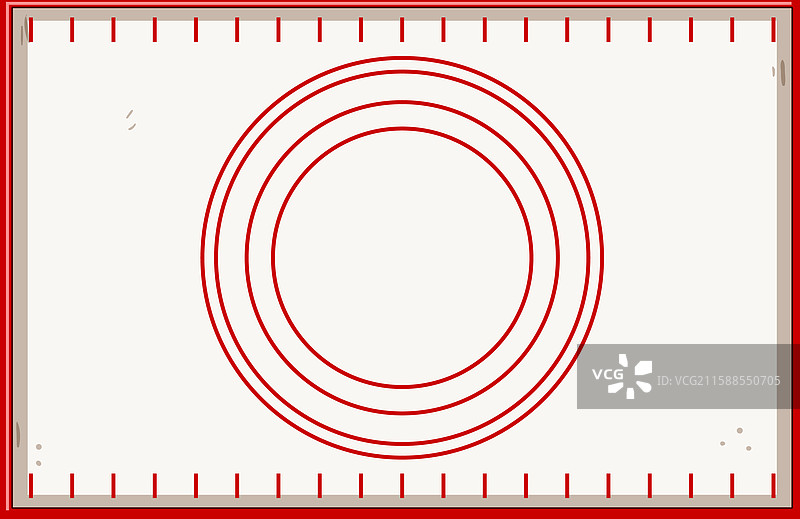 卡通图案的硅胶烘焙垫图片素材