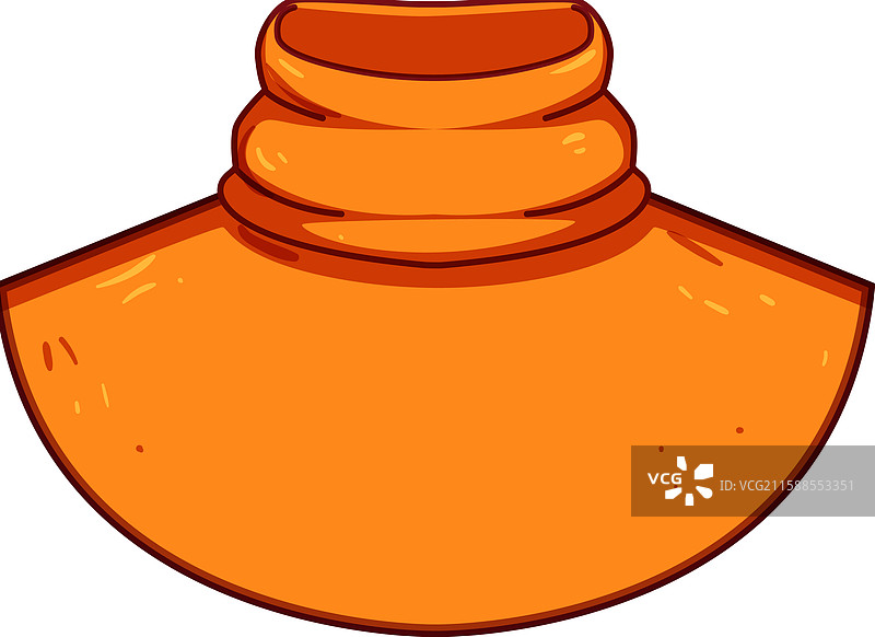 船领衫领口卡通图案图片素材