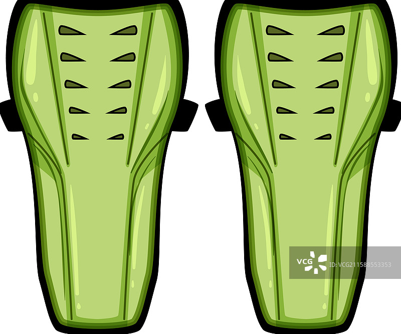 卡通版霞多丽护腿板图片素材