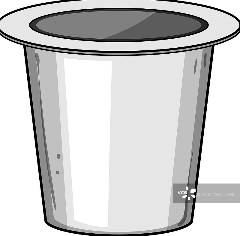 不锈钢可重复使用的咖啡过滤器卡通图案图片素材