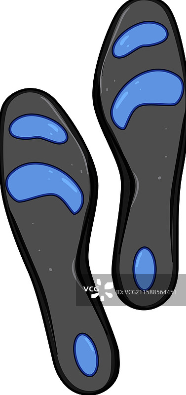 卡通胶垫鞋垫图片素材