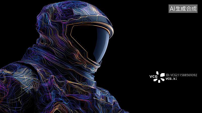 【AI数字艺术】赛博赛车手图片素材