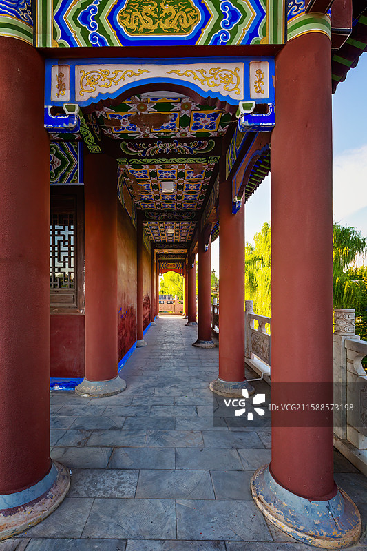 涡阳石弓山法云寺+安徽亳州涡阳图片素材