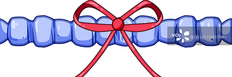 新郎婚礼卡通中的袜带图片素材