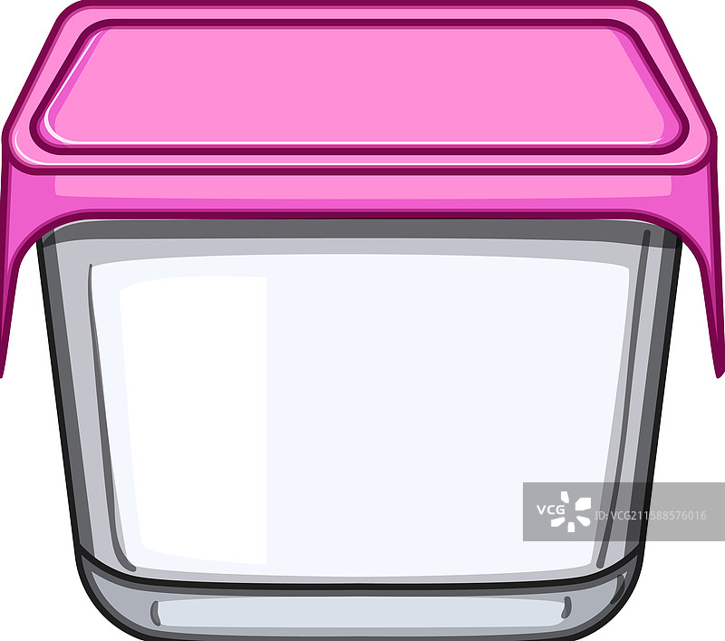 婴儿卡通冷冻食品储存容器图片素材