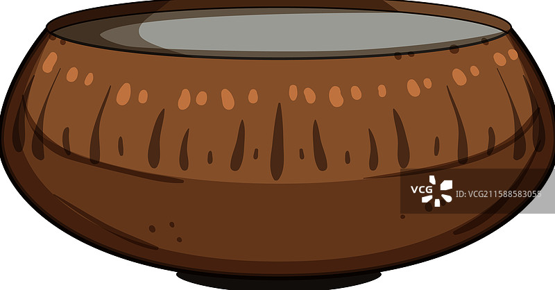 手工制作的装饰碗卡通图案图片素材