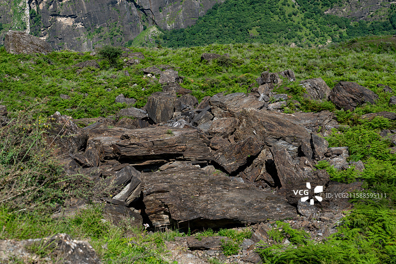 2025虎跳峡高路徒步图片素材