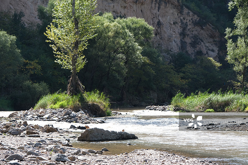 北京延庆百里山水画廊滴水壶景区自然风光图片素材