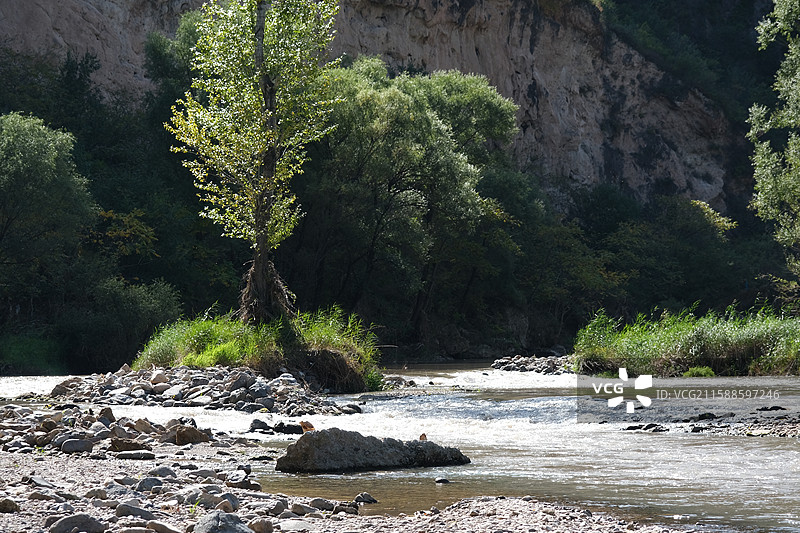 北京延庆百里山水画廊滴水壶景区自然风光图片素材