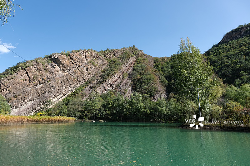 北京延庆百里山水画廊滴水壶景区自然风光图片素材