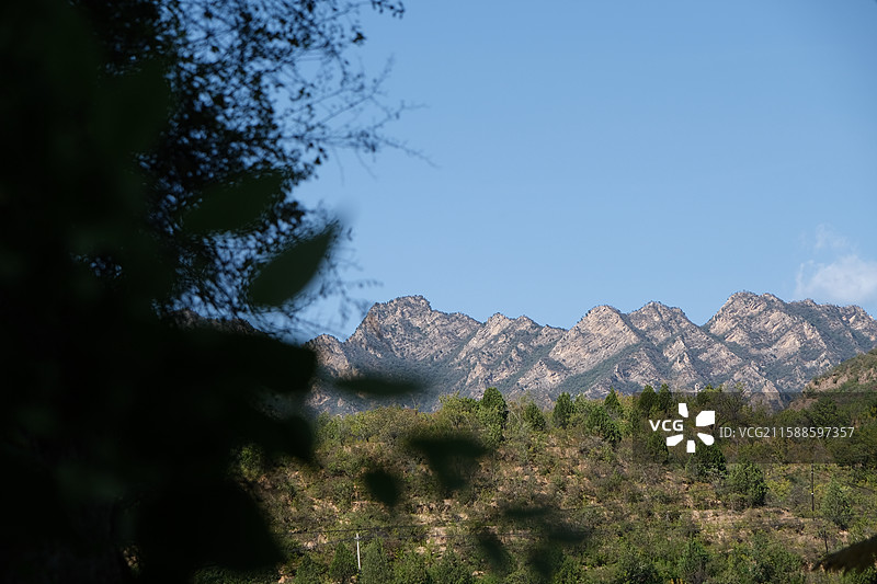 北京延庆百里山水画廊滴水壶景区自然风光图片素材