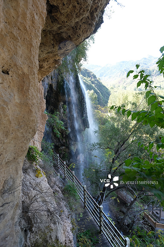 北京延庆百里山水画廊滴水壶景区自然风光图片素材