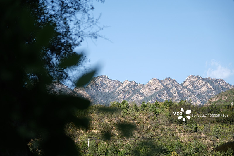 北京延庆百里山水画廊滴水壶景区自然风光图片素材