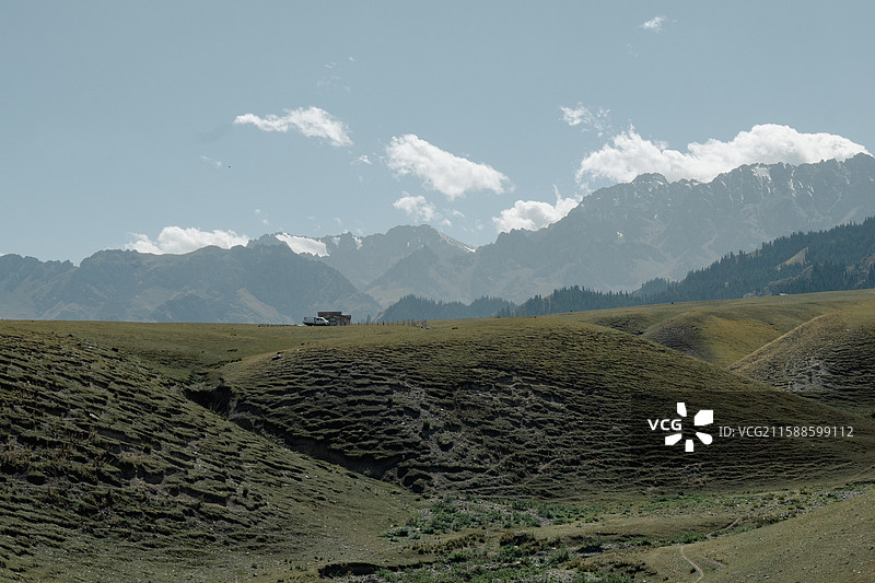 伊犁好风光图片素材