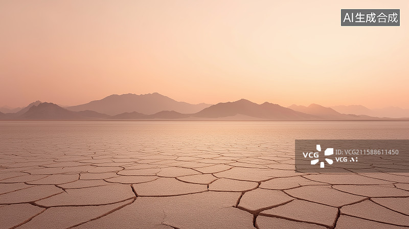 【AI数字艺术】汽车广告背景图——干旱的大地图片素材