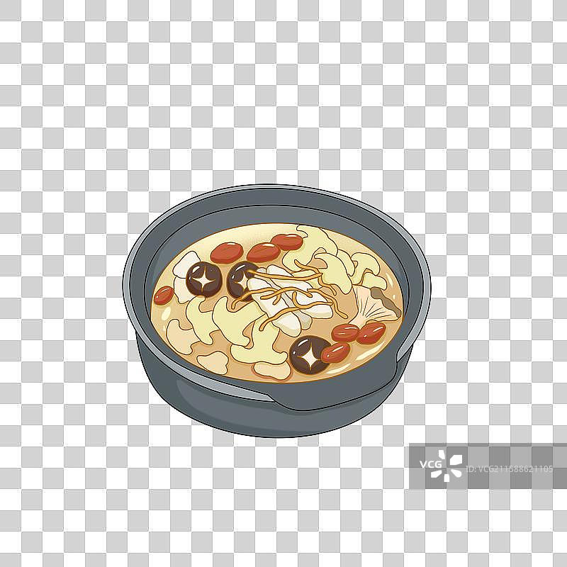 野生菌火锅图片素材