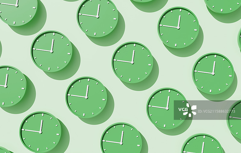 闹钟时钟时分秒闹铃提醒钟3D图片素材