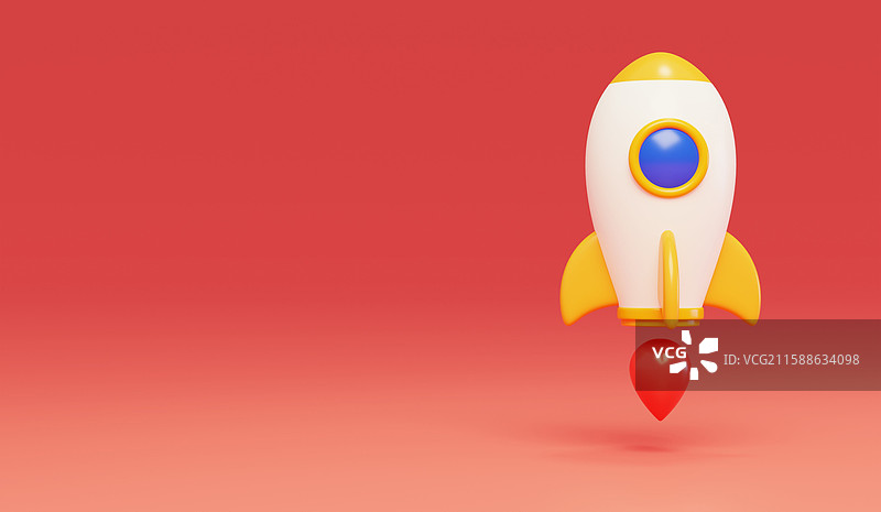 火箭航天工具星际旅行飞行3D图片素材