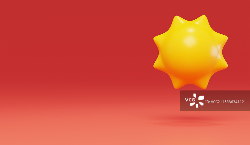 希望光伏光源太阳活力阳光3D图片素材