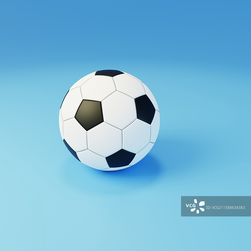 体育运动健身器材团队合作足球3D图片素材