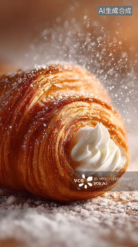 【AI数字艺术】金黄酥角溢香图片素材