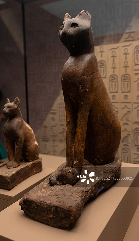 古埃及猫坐像图片素材