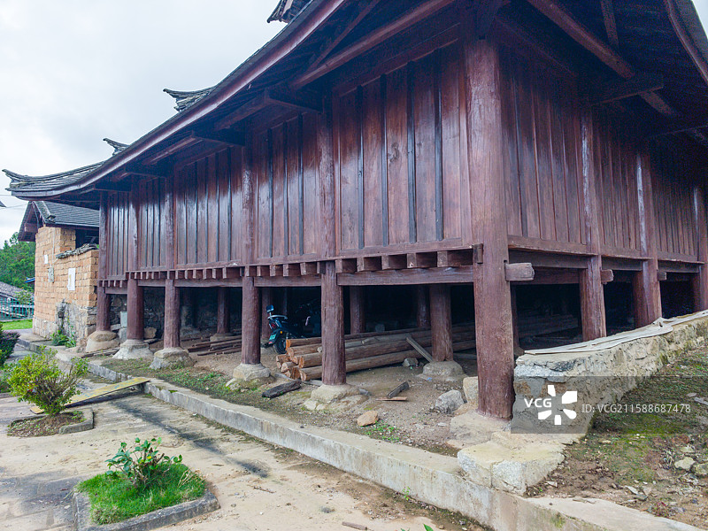 云南省德宏州陇川县户撒加孔奘寺图片素材