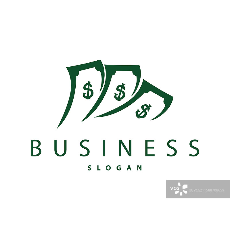 钱的轮廓标志金融符号设计图片素材