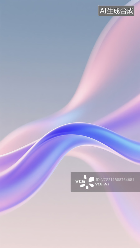 【AI数字艺术】流体渐变色彩的抽象背景图片素材