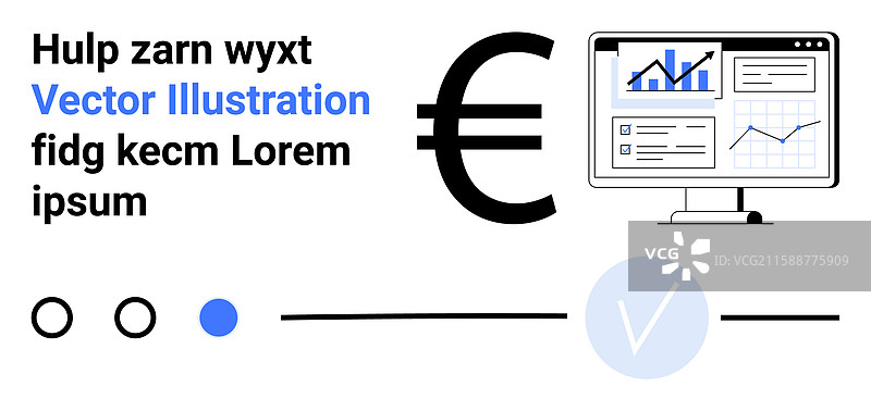 数据分析与财务增长图表展示图片素材