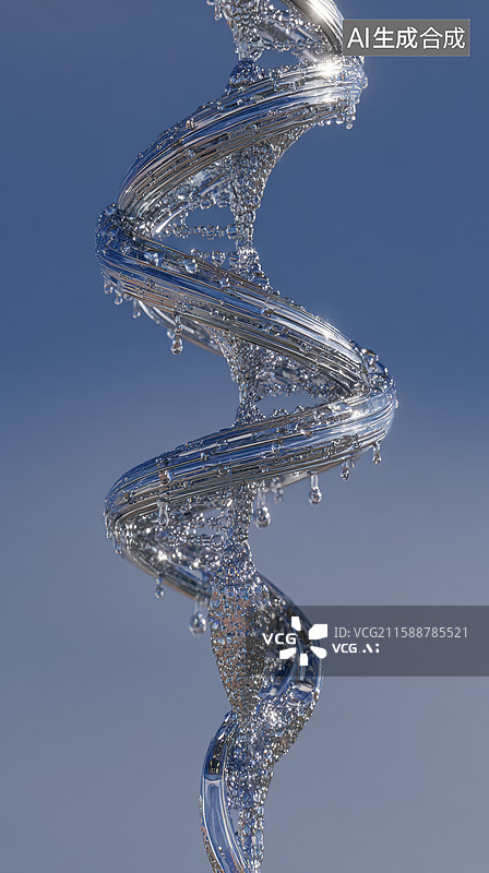 【AI数字艺术】螺旋水流的动态艺术图片素材