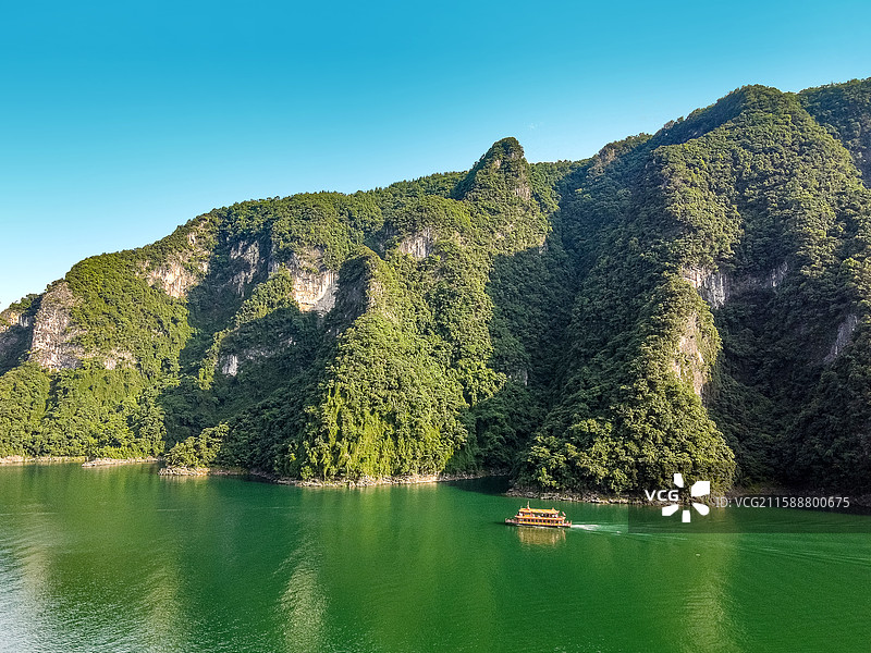 湖北省宜昌市 清江画廊 风景区图片素材