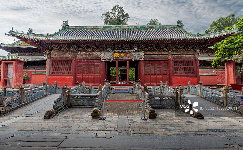 平武报恩寺天王殿图片素材