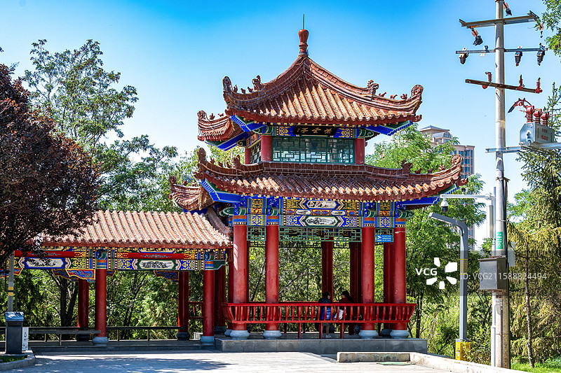 崆峒区南山公园图片素材