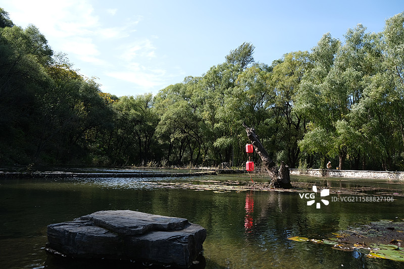 北京延庆百里山水画廊滴水壶景区自然风光图片素材