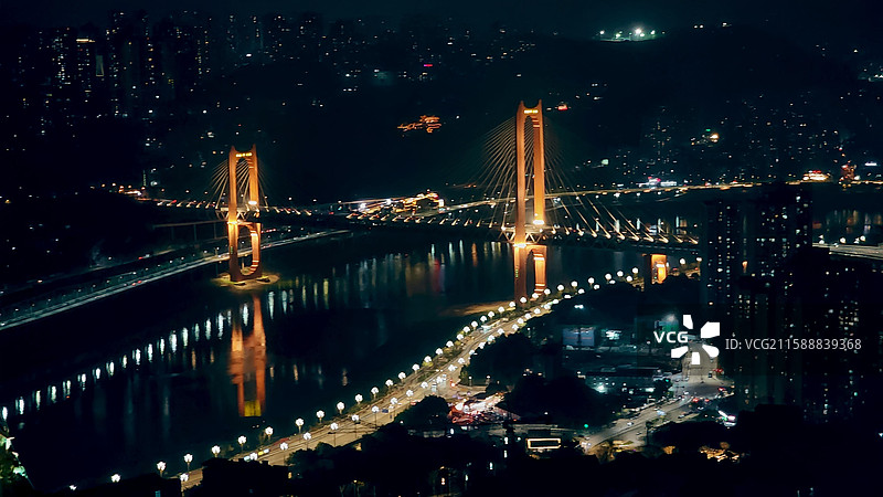 重庆夜景图片素材