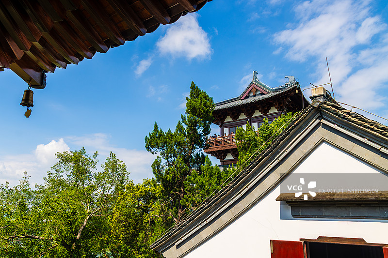 镇江北固山北固楼风光图片素材