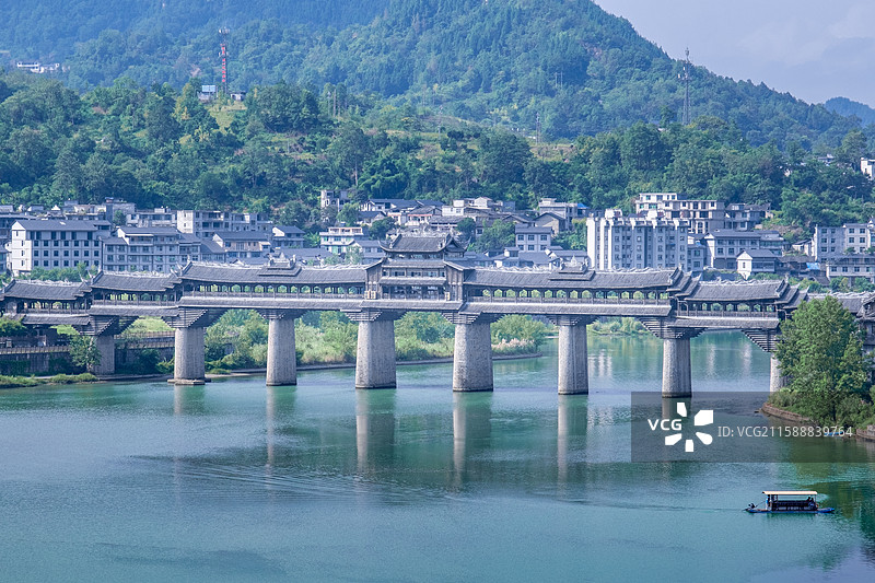 濯水古镇图片素材