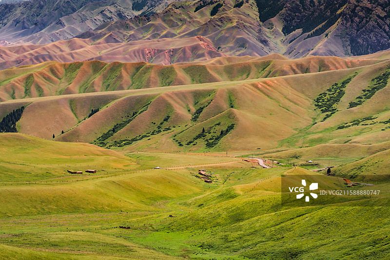 壮丽山河，大美新疆图片素材