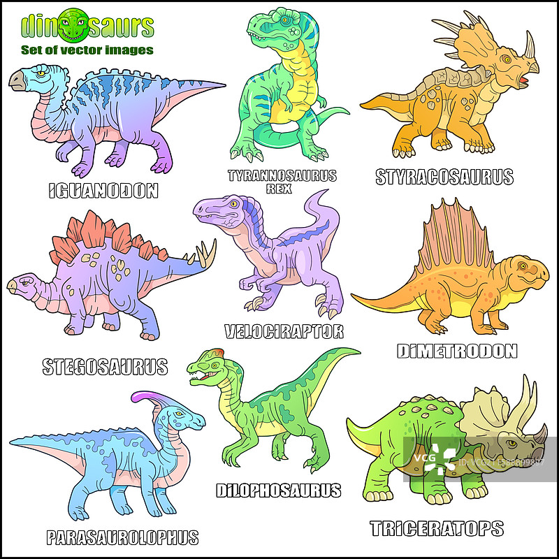 史前恐龙图片集图片素材