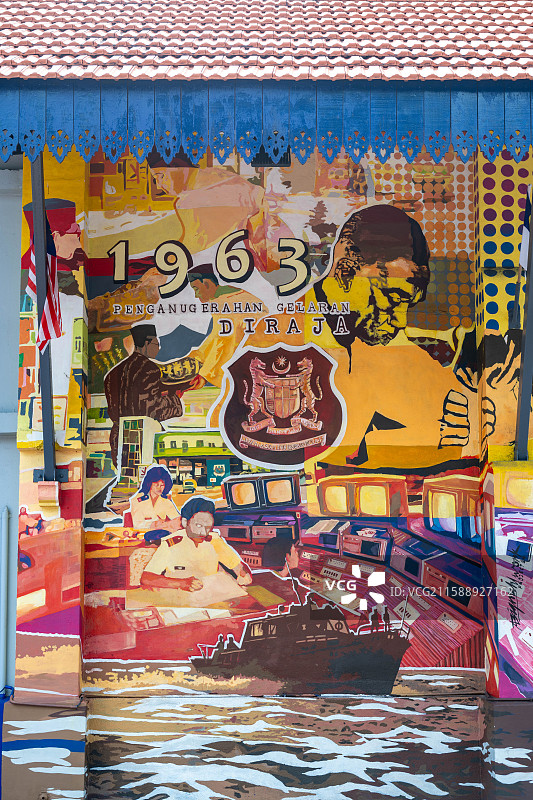 吉隆坡马六甲海峡图片素材