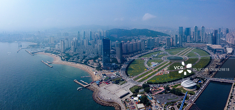 大连市 沙河口区 星海广场 一方城堡 会展中心图片素材