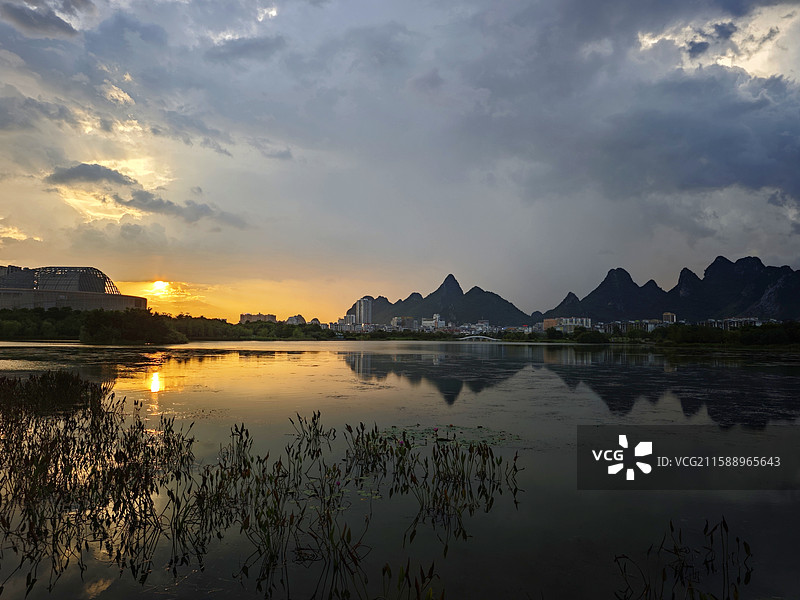 爱莲湖公园图片素材