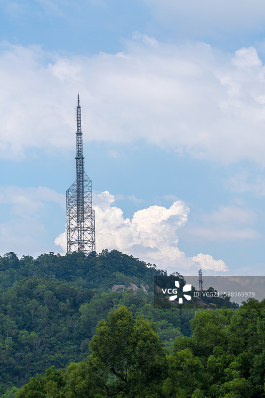 珠海石景山电视塔图片素材