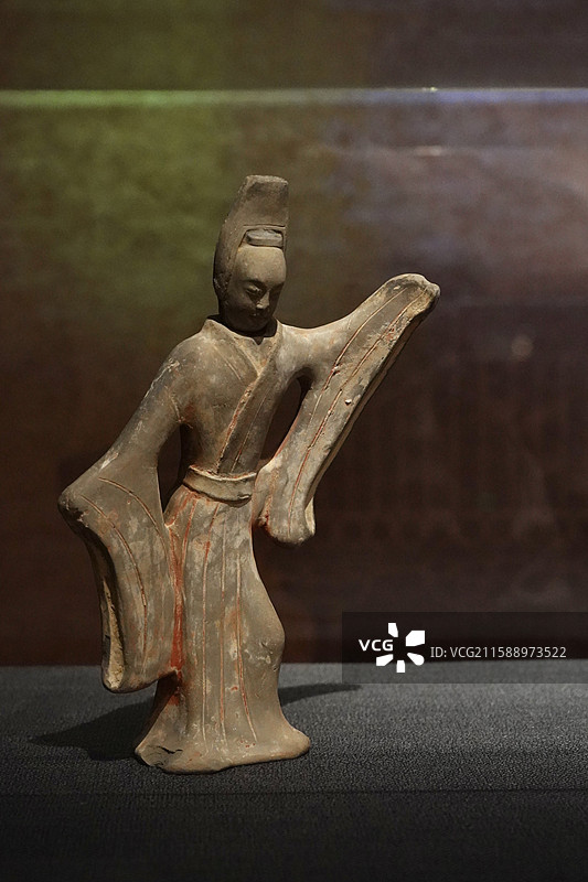 河北省邯郸市磁县北朝考古博物馆藏品·北朝乐舞俑图片素材