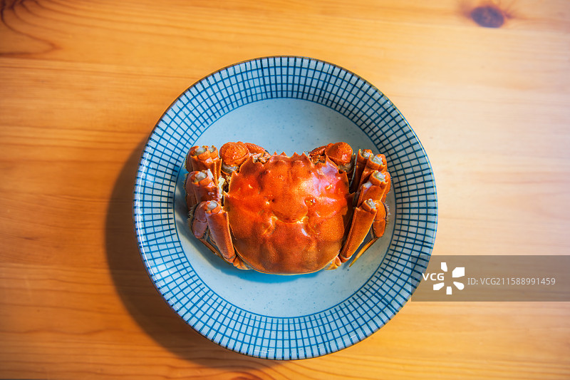 大闸蟹，中华绒螯蟹Eriocheir sinensis，传统水产美味，河蟹，毛蟹，清水蟹，清蒸螃蟹图片素材