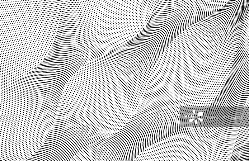 黑色点状线条对角线半色调科技图案图片素材